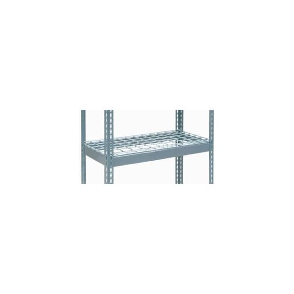 Global Equipment Additional Shelf Level Boltless Wire Deck 36"Wx24"D, 1500 lbs. Capacity, GRY 717206 - main